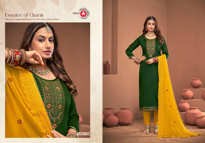 Noopur Edition 3 By Triple Aaa Jam Silk Cotton Dress Material Wholesale Price In Surat
